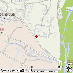 熊本県人吉市下原田町21周辺の地図