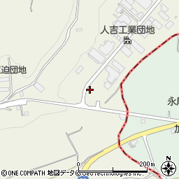 熊本県人吉市願成寺町1398-1周辺の地図