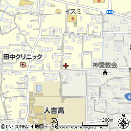 熊本県人吉市鬼木町520周辺の地図