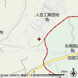 熊本県人吉市願成寺町1411周辺の地図