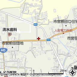 熊本県人吉市願成寺町1343周辺の地図
