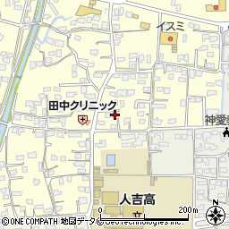 熊本県人吉市鬼木町536-2周辺の地図