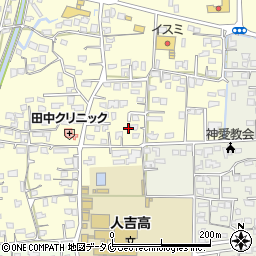 熊本県人吉市鬼木町537周辺の地図