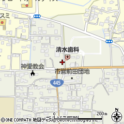 熊本県人吉市願成寺町1290周辺の地図