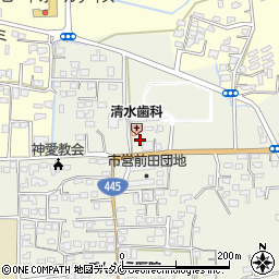 熊本県人吉市願成寺町1308周辺の地図