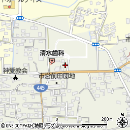 熊本県人吉市願成寺町1319周辺の地図