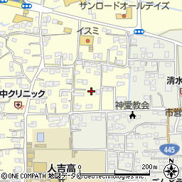 熊本県人吉市鬼木町561周辺の地図
