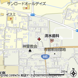 熊本県人吉市願成寺町1293周辺の地図