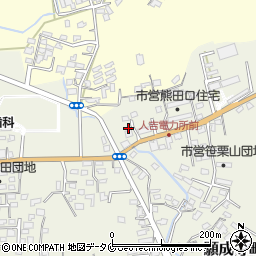 熊本県人吉市願成寺町1348周辺の地図
