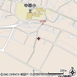 熊本県人吉市中神町馬場523周辺の地図