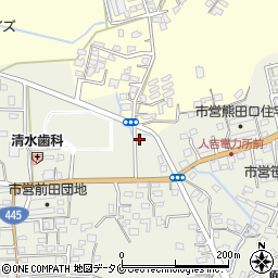 熊本県人吉市願成寺町1340周辺の地図