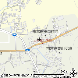 熊本県人吉市願成寺町1349-48周辺の地図