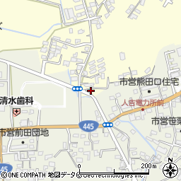 熊本県人吉市鬼木町1345周辺の地図