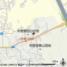 熊本県人吉市願成寺町1349-19周辺の地図