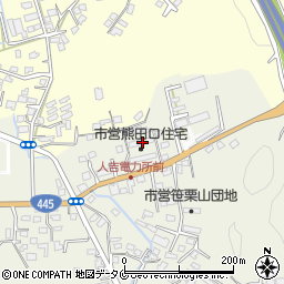 熊本県人吉市願成寺町1349周辺の地図