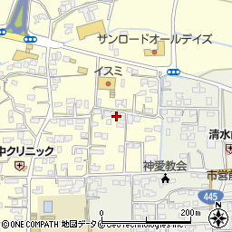 熊本県人吉市鬼木町555周辺の地図