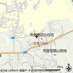 熊本県人吉市願成寺町1349-14周辺の地図