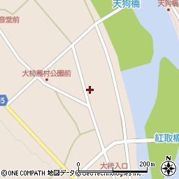 熊本県人吉市中神町大柿142周辺の地図