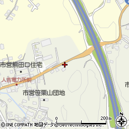 熊本県人吉市願成寺町650-1周辺の地図