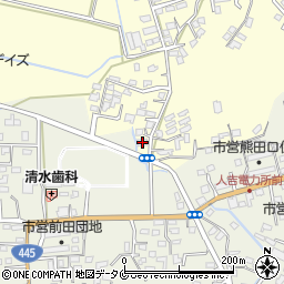 熊本県人吉市鬼木町1388周辺の地図
