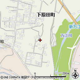 熊本県人吉市下原田町80周辺の地図
