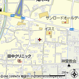 熊本県人吉市鬼木町615周辺の地図