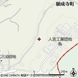 熊本県人吉市願成寺町1440周辺の地図