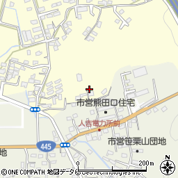 熊本県人吉市鬼木町1371周辺の地図