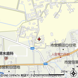 熊本県人吉市鬼木町1382周辺の地図