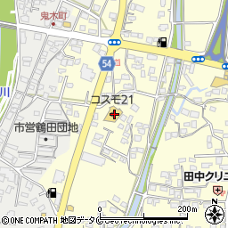 熊本県人吉市鬼木町750周辺の地図
