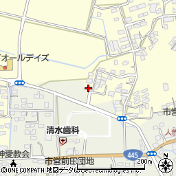 有限会社米田塗装店周辺の地図