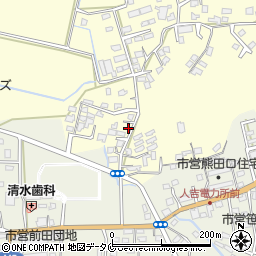 熊本県人吉市鬼木町1389周辺の地図