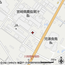 日本通運株式会社　宮崎支店農協果汁事業所周辺の地図