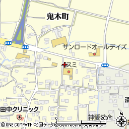 熊本県人吉市鬼木町601周辺の地図