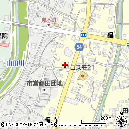 熊本県人吉市鬼木町831周辺の地図