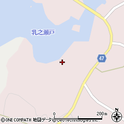 鹿児島県出水郡長島町諸浦1361周辺の地図