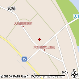 熊本県人吉市中神町大柿117周辺の地図