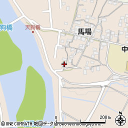 熊本県人吉市中神町馬場591周辺の地図