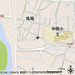 熊本県人吉市中神町馬場571周辺の地図