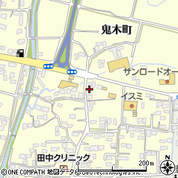 熊本県人吉市鬼木町610周辺の地図