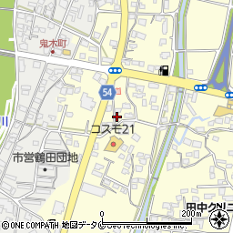 熊本県人吉市鬼木町747-1周辺の地図