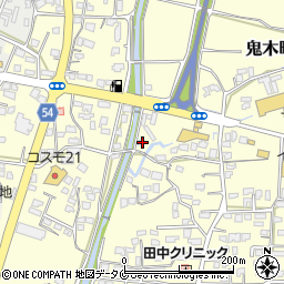 熊本県人吉市鬼木町690-1周辺の地図
