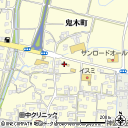 熊本県人吉市鬼木町608周辺の地図