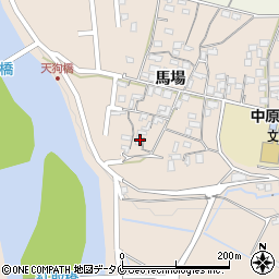 熊本県人吉市中神町馬場590周辺の地図
