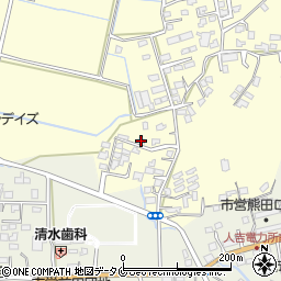 熊本県人吉市鬼木町1398周辺の地図