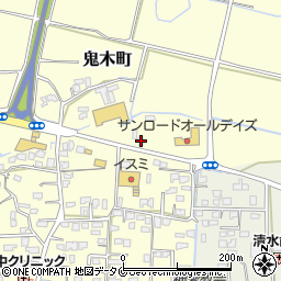 熊本県人吉市鬼木町585周辺の地図