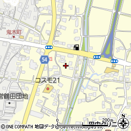 熊本県人吉市鬼木町697-1周辺の地図