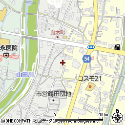 熊本県人吉市鬼木町861周辺の地図