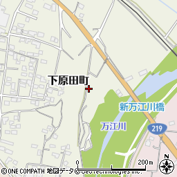 熊本県人吉市下原田町1652周辺の地図