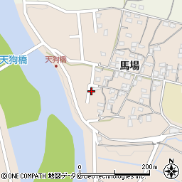 熊本県人吉市中神町馬場585周辺の地図
